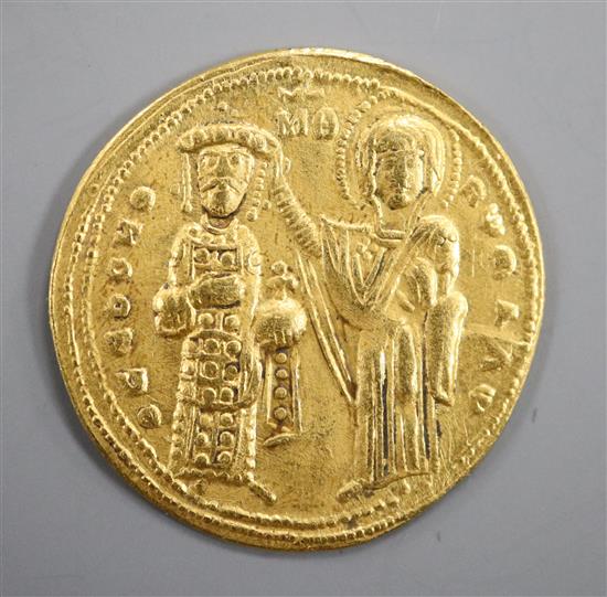 Byzantine Empire, Romanus III (1028-1034), gold histamenon,